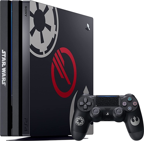 Playstation 4 Pro Console, 1TB Star Wars Black (No Game 